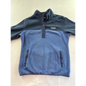 Women’s Columbia Size Large Fleece Three Quarter Button Up